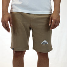 Load image into Gallery viewer, Cloud Logo Fleece Shorts (SAND)
