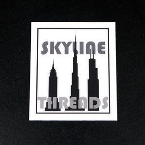 Skyline "Buildings" Die Cut Sticker