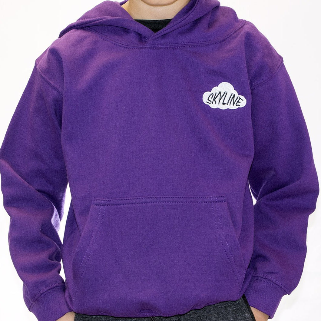 Cloud Logo Hoodie (PURPLE) Kids'