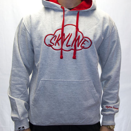 Team Hoodie (GREY/RED)